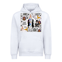 White gothic girl and colorful girl Urban Hoodie - TumblerDesignByShophia
