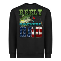 Black reely awesome dad Heavyweight Sweatshirt - HRA Design Shop
