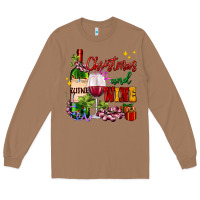 Toasted Coconut Christmas and wine Long Sleeve Tee - AdoDesignShop