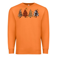 Carrot howdy christmas trees Premium Sweatshirt - MaliasSmallBusiness