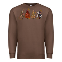 Chestnut howdy christmas trees Premium Sweatshirt - MaliasSmallBusiness