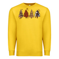 Lemon howdy christmas trees Premium Sweatshirt - MaliasSmallBusiness