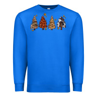 True Royal howdy christmas trees Premium Sweatshirt - MaliasSmallBusiness