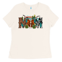 Bone longhorn mom Ladies Tee - AdoDesignShop