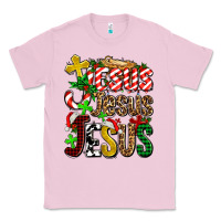 Bubblegum Pink jesus jesus jesus Classic Tee - AdoDesignShop