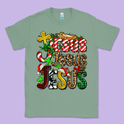Jesus Jesus Jesus Classic Tee Designed By Adodesignshop