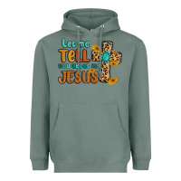 Sage let me tell you about my jesus Heavyweight Hoodie - MaliasSmallBusiness