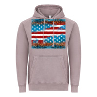 Vintage Zinc Leopard glitter American flag tumbler Vintage Hoodie - Neo Western