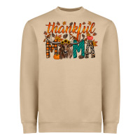 Mushroom thankful mama longhorn Heavyweight Sweatshirt - RacoonDesign