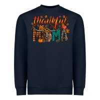 Navy thankful mama longhorn Heavyweight Sweatshirt - RacoonDesign