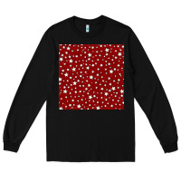 Black glitter 4th of july seamless pattern Long Sleeve Tee - BundleAndBundleShop