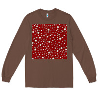 Chestnut glitter 4th of july seamless pattern Long Sleeve Tee - BundleAndBundleShop