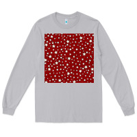 Moon Dust glitter 4th of july seamless pattern Long Sleeve Tee - BundleAndBundleShop