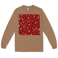 Toasted Coconut glitter 4th of july seamless pattern Long Sleeve Tee - BundleAndBundleShop