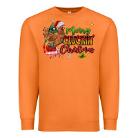 Carrot Merry Cluckin' Christmas Premium Sweatshirt - MaliasSmallBusiness
