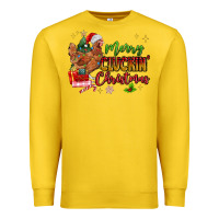 Lemon Merry Cluckin' Christmas Premium Sweatshirt - MaliasSmallBusiness
