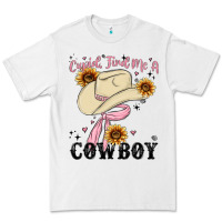 White cupid find me a cowboy Premium Tee - MaliasSmallBusiness
