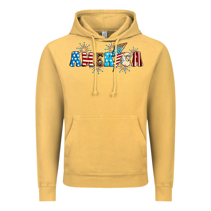 Lightning Bolt With America Vintage Hoodie by Neo Western | Teevron
