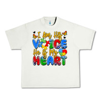 Pistachio i am his voice he is my heart Urban Heavy Tee - JahusDesignShop