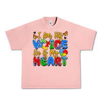 Salmon i am his voice he is my heart Urban Heavy Tee - JahusDesignShop