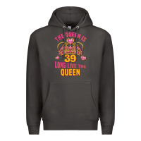 Smoke the queen is 39 long live the queen Premium Hoodie - Jasminsmagicworld