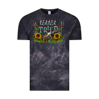 Cloud Black mama tried1 Vintage Tee - CowhideDigitalArt
