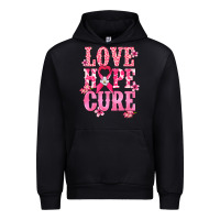 Black Love Hope Cure Cancer Awareness Urban Hoodie - HowdyJamesFarm