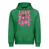Emerald Love Hope Cure Cancer Awareness Urban Hoodie - HowdyJamesFarm