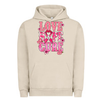 Pigment French Oak Love Hope Cure Cancer Awareness Urban Hoodie - HowdyJamesFarm
