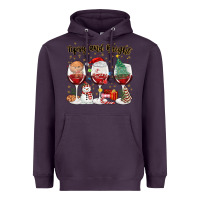 Plum tipsy and bright christmas Heavyweight Hoodie - MaliasSmallBusiness