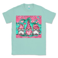 Seafoam valentines day gnomes Classic Tee - Jasminsmagicworld