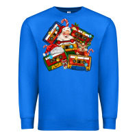 True Royal christmas cassette tapes Premium Sweatshirt - MaliasSmallBusiness