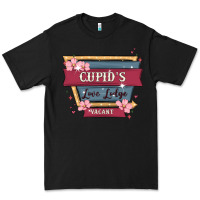 Black cupid's love lodge Premium Tee - MaliasSmallBusiness