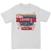 Dove Grey cupid's love lodge Premium Tee - MaliasSmallBusiness