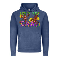 Vintage Denim let's get cray Vintage Hoodie - FaDigitalArtStudio