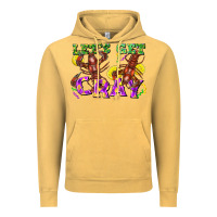 Vintage Mustard let's get cray Vintage Hoodie - FaDigitalArtStudio