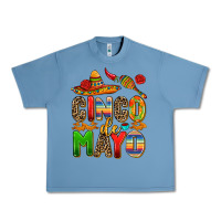 Pebble Blue cinco de mayo Urban Heavy Tee - AdoDesignShop