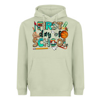 Matcha first day of school Heavyweight Hoodie - NancyCooperArtShop