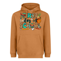 Meerkat first day of school Heavyweight Hoodie - NancyCooperArtShop