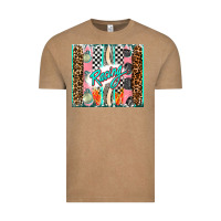 Vintage Coffee racing brushstroke Vintage Tee - AdoDesignShop