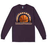 Plum basketball rainbow Long Sleeve Tee - JahusDesignShop