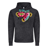 Vintage Black summer vibes Vintage Hoodie - SublimationCraftShop