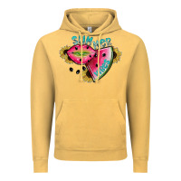 Vintage Mustard summer vibes Vintage Hoodie - SublimationCraftShop