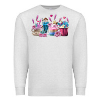 Oatmeal Heather Unicorn Coffee Cups Premium Sweatshirt - MaliasSmallBusiness
