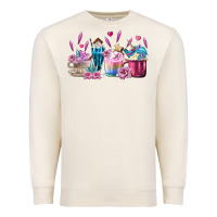 Sandshell Unicorn Coffee Cups Premium Sweatshirt - MaliasSmallBusiness