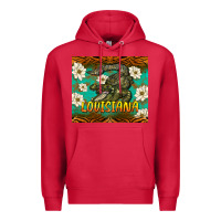 Cardinal louisiana alligator tumbler Premium Hoodie - BarkalooDesign