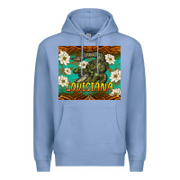 Louisiana Alligator Tumbler Premium Hoodie | Teevron