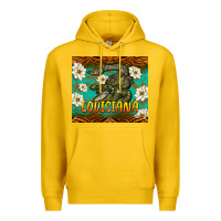 Lemon louisiana alligator tumbler Premium Hoodie - BarkalooDesign