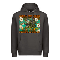 Smoke louisiana alligator tumbler Premium Hoodie - BarkalooDesign