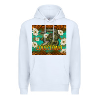 White louisiana alligator tumbler Premium Hoodie - BarkalooDesign